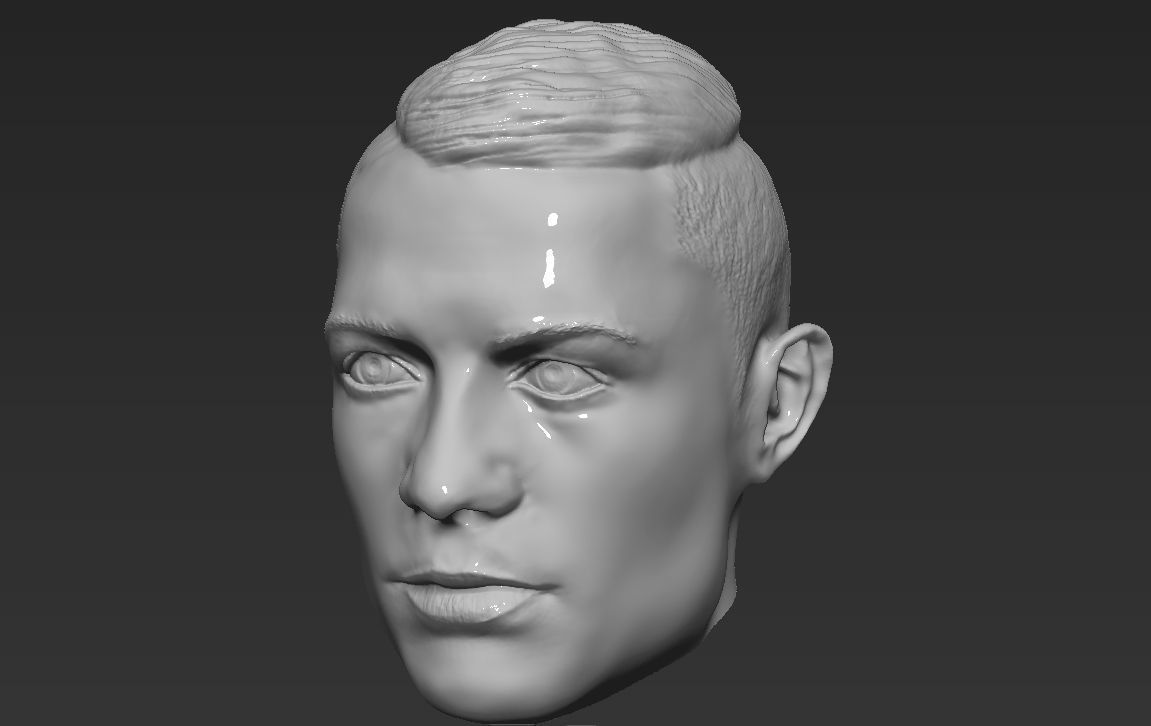 Famous Football Players heads 3D Model Collection_33