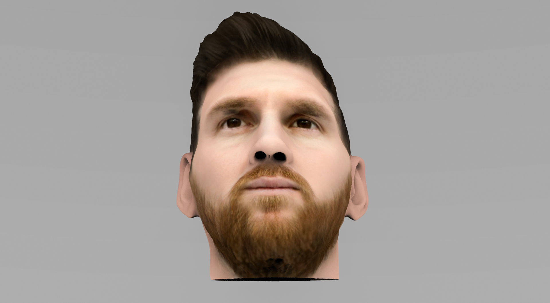 Famous Football Players heads 3D Model Collection_13
