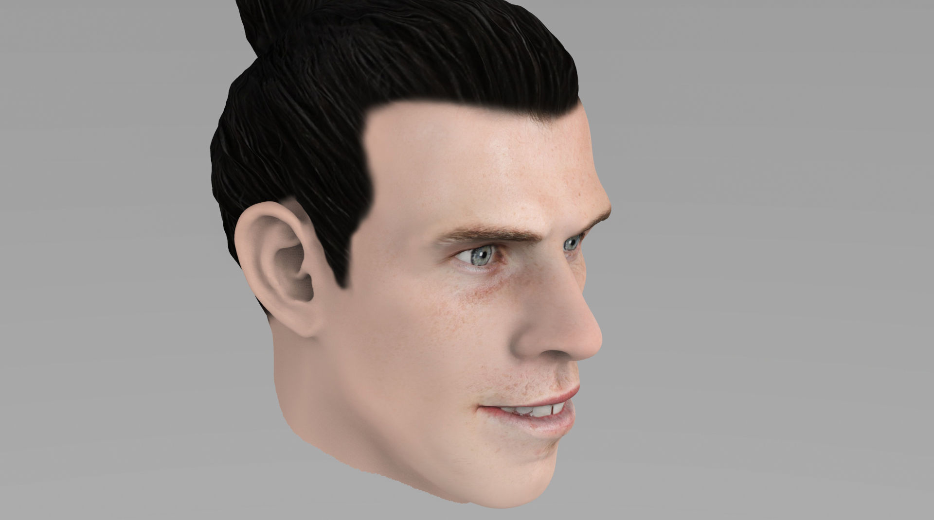 Famous Football Players heads 3D Model Collection_61