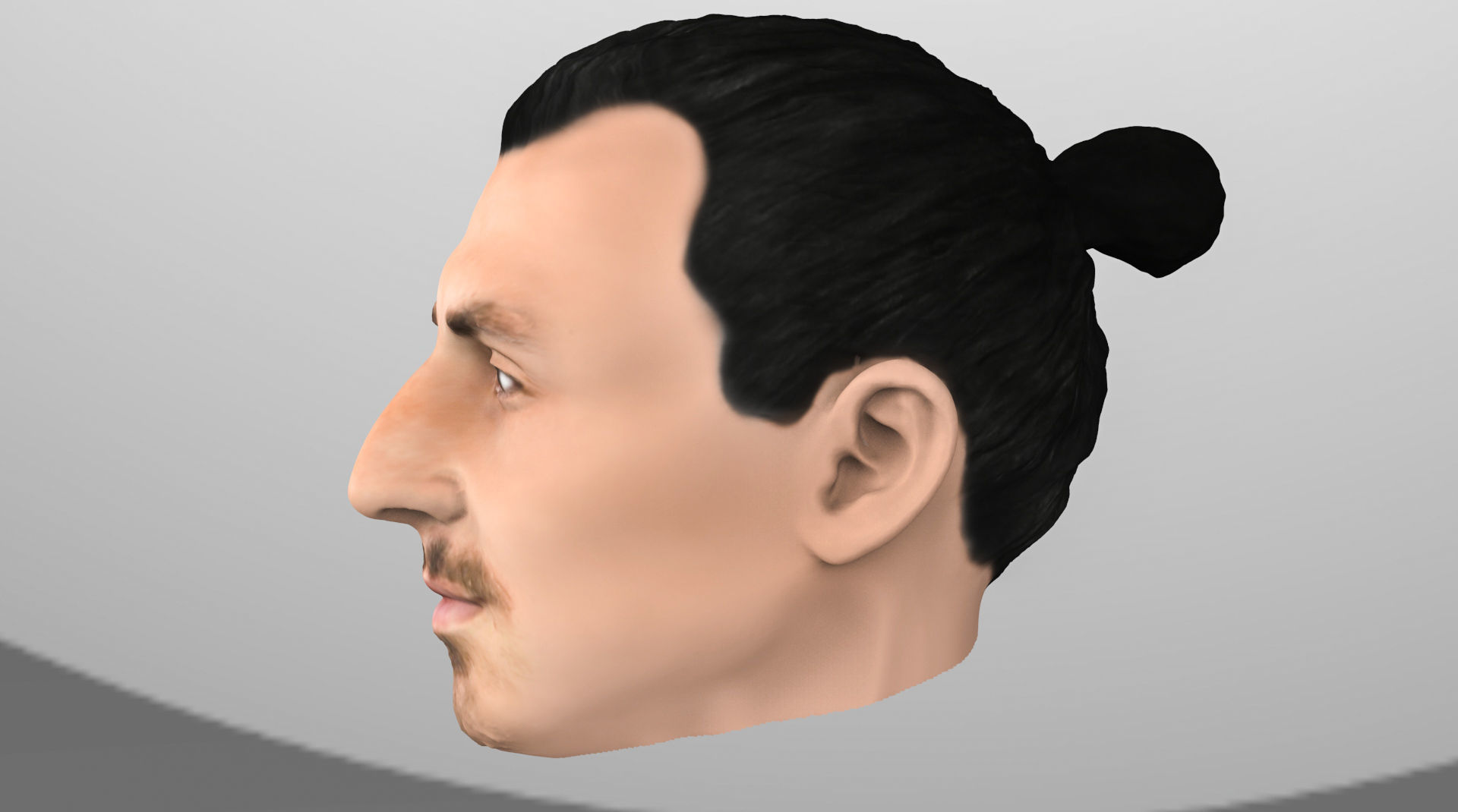 Famous Football Players heads 3D Model Collection_46