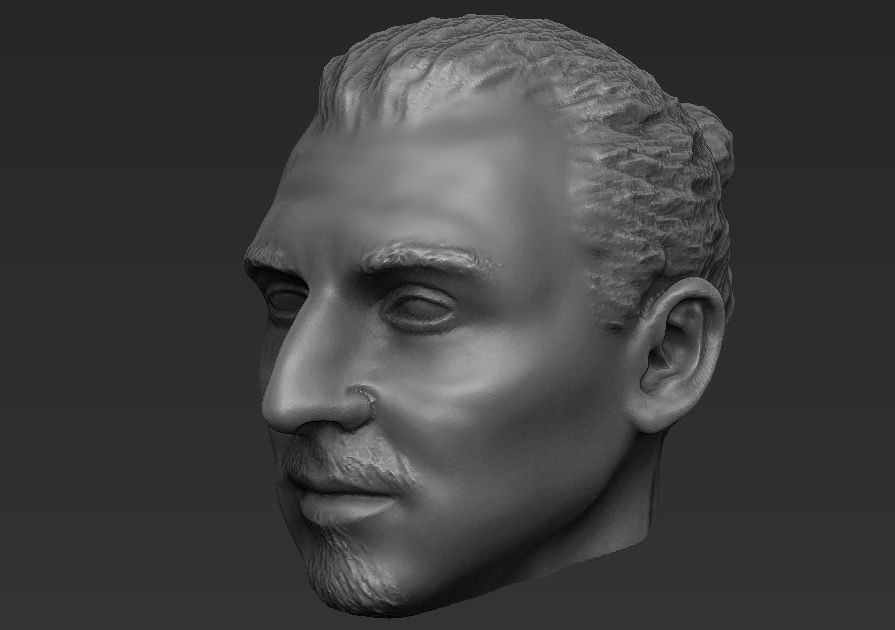 Famous Football Players heads 3D Model Collection_50