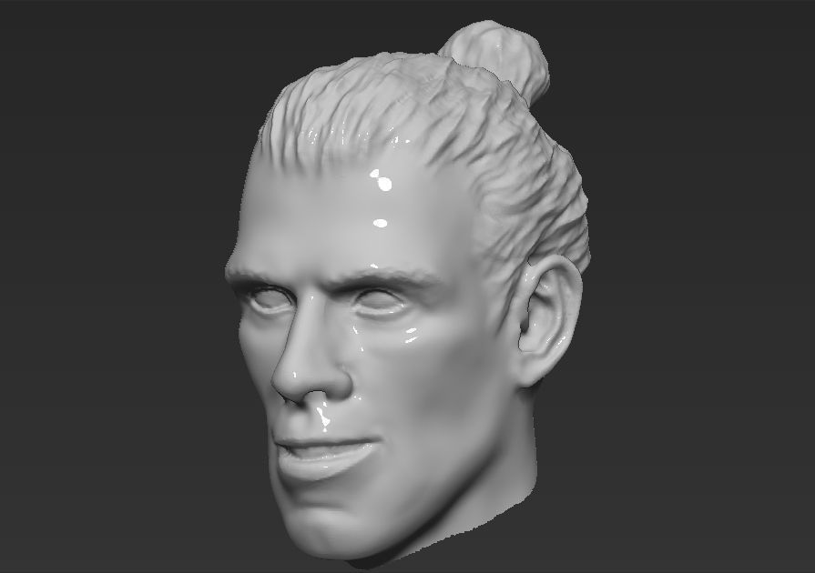 Famous Football Players heads 3D Model Collection_64