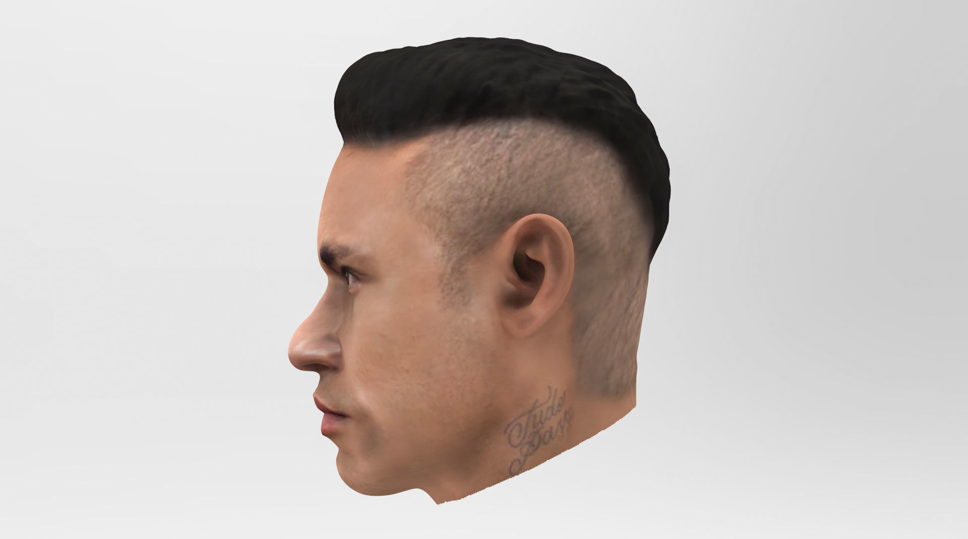 Famous Football Players heads 3D Model Collection_21