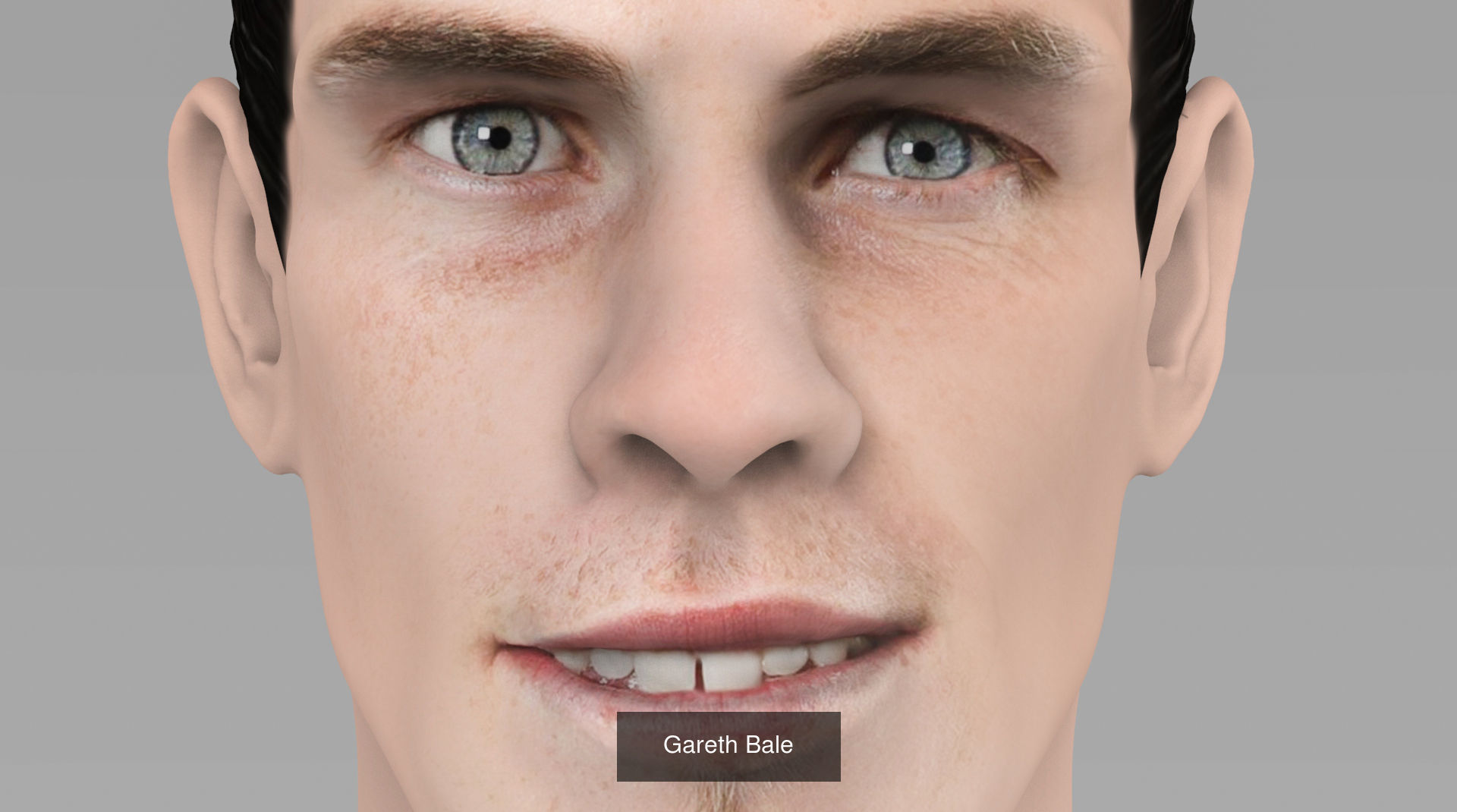 Famous Football Players heads 3D Model Collection_10