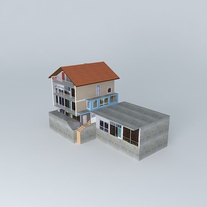 Osman House 3D model_2