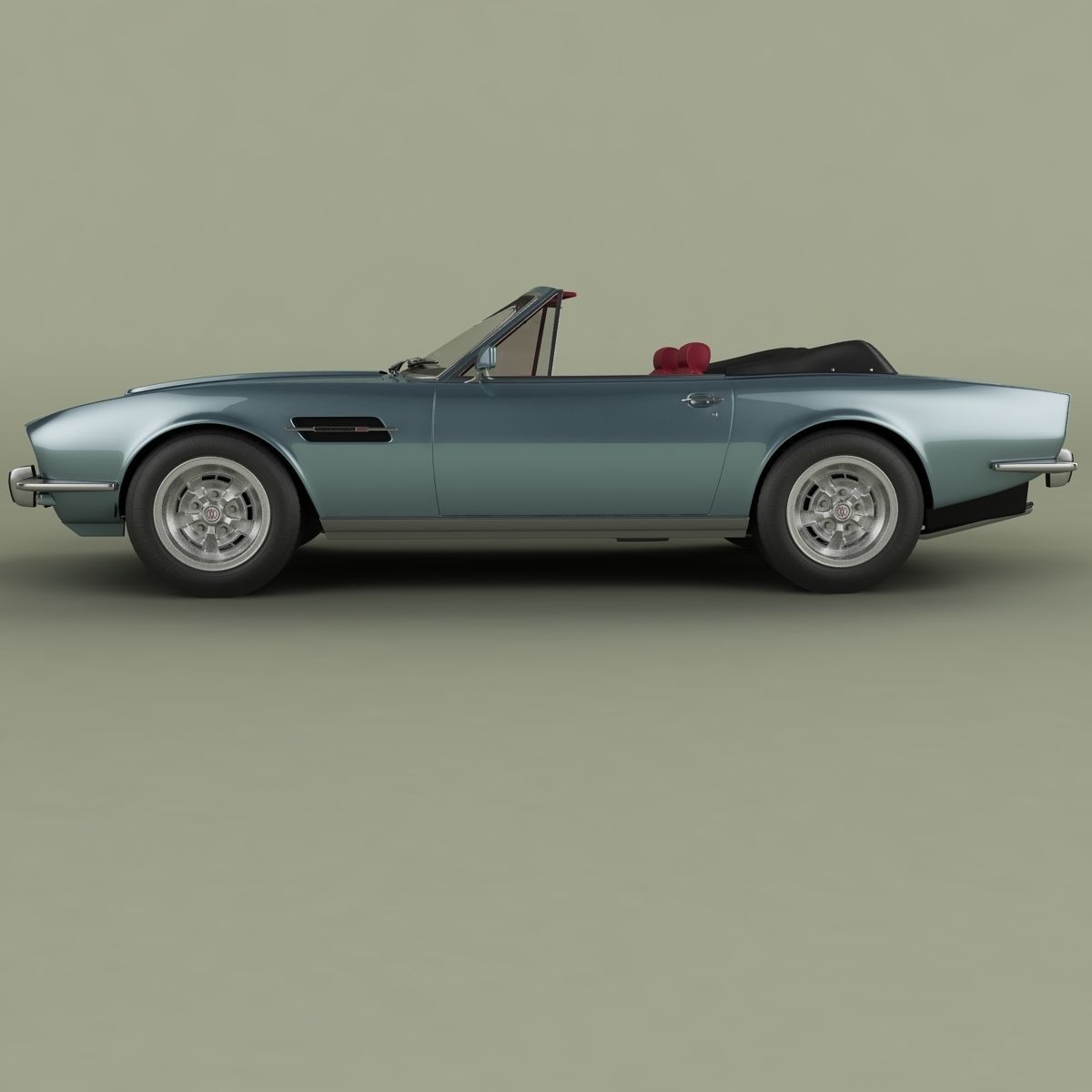 Aston Martin V8 Vantage Volante 3D model_1