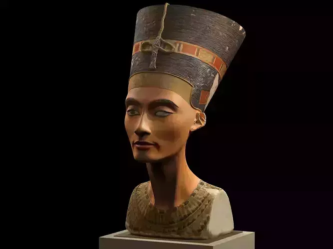 Nefertiti Bust  3D print model