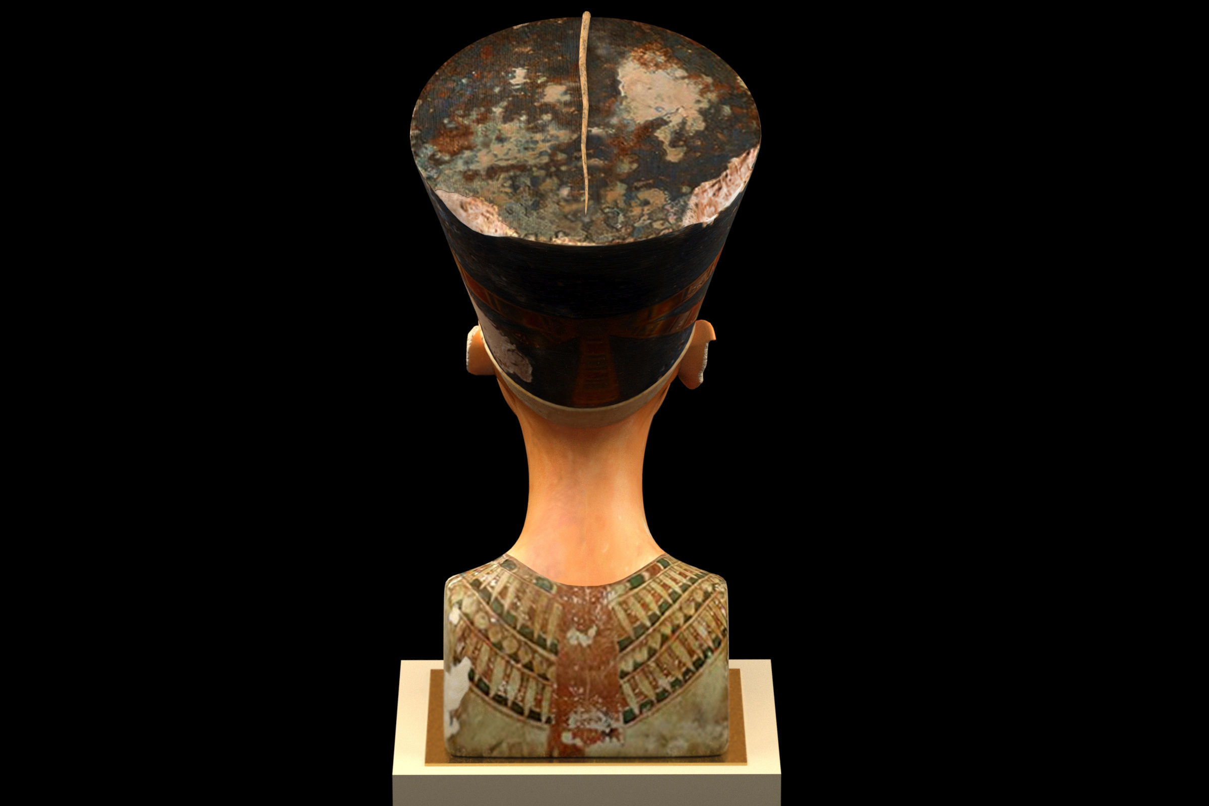 Nefertiti Bust 3D model_3