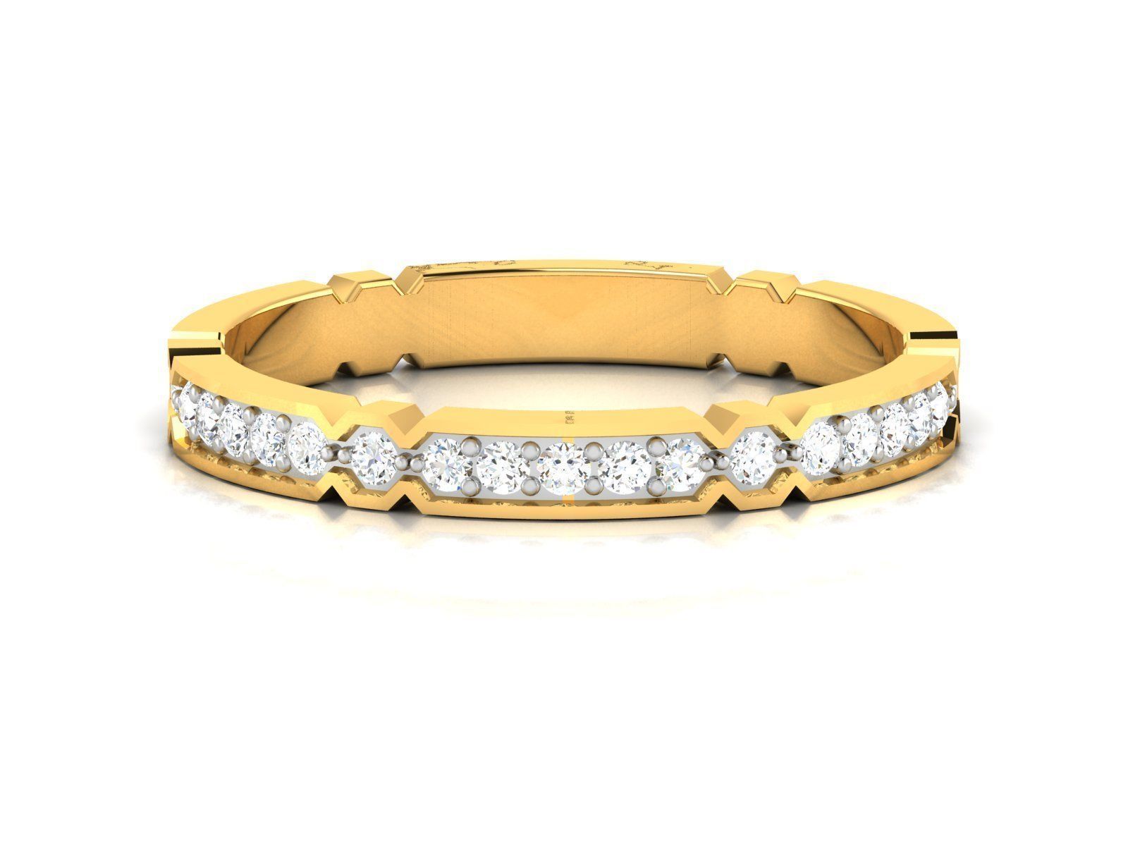 Solitaire ring 3dm stl render detail 3D print model 3D print model_7