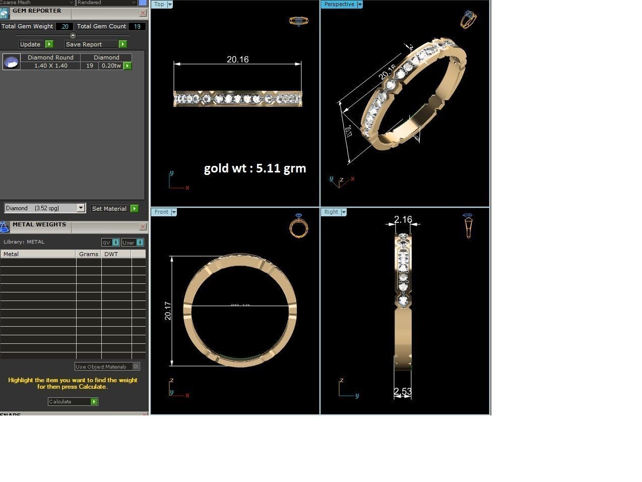 Solitaire ring 3dm stl render detail 3D print model 3D print model_9