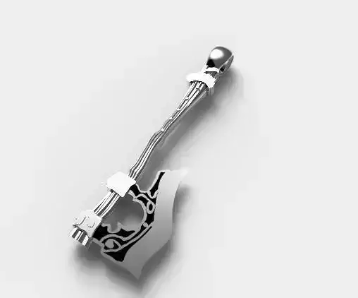Poleaxe 2 legend of zelda axe pendant
