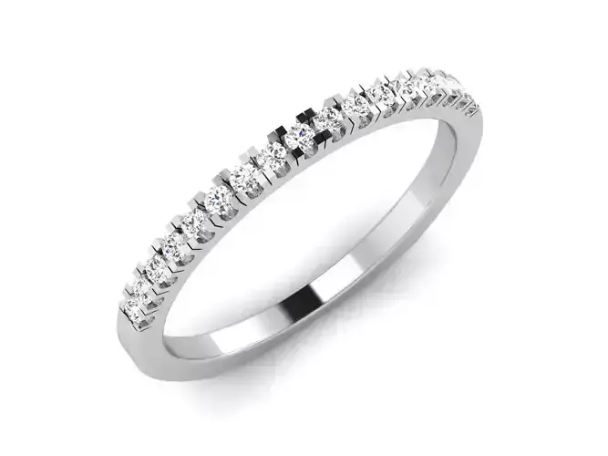 Solitaire ring 3dm stl render detail 3D print model