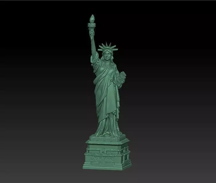 Statue of liberty 3D print model