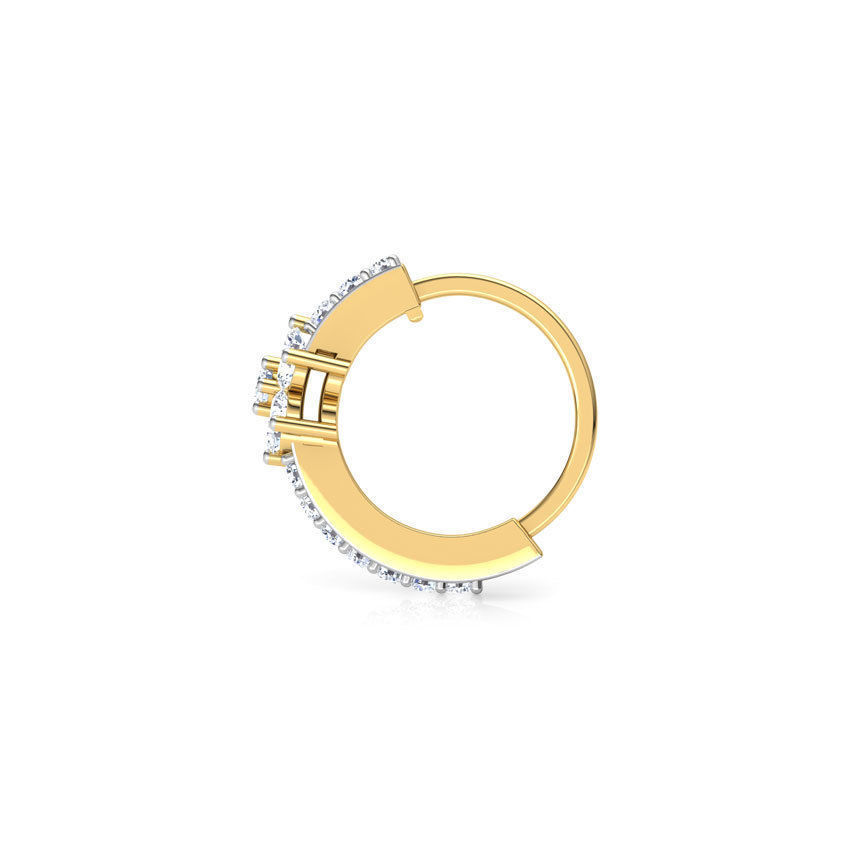 Kalindi Nose Ring  3D print model_8