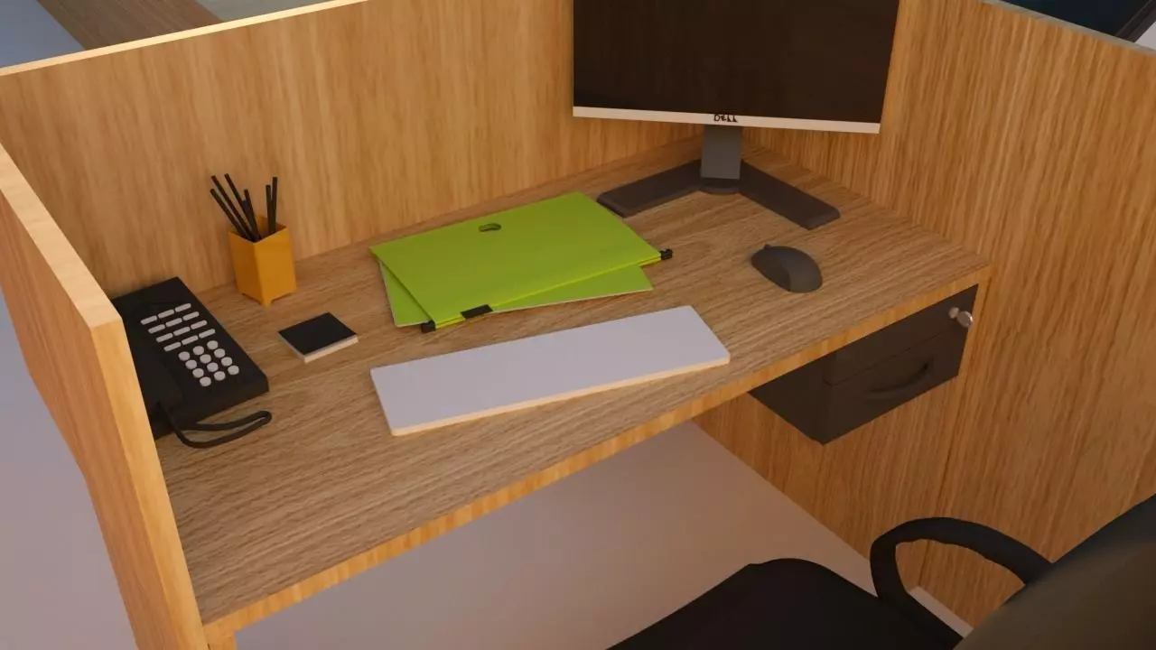 over time Free low-poly 3D model