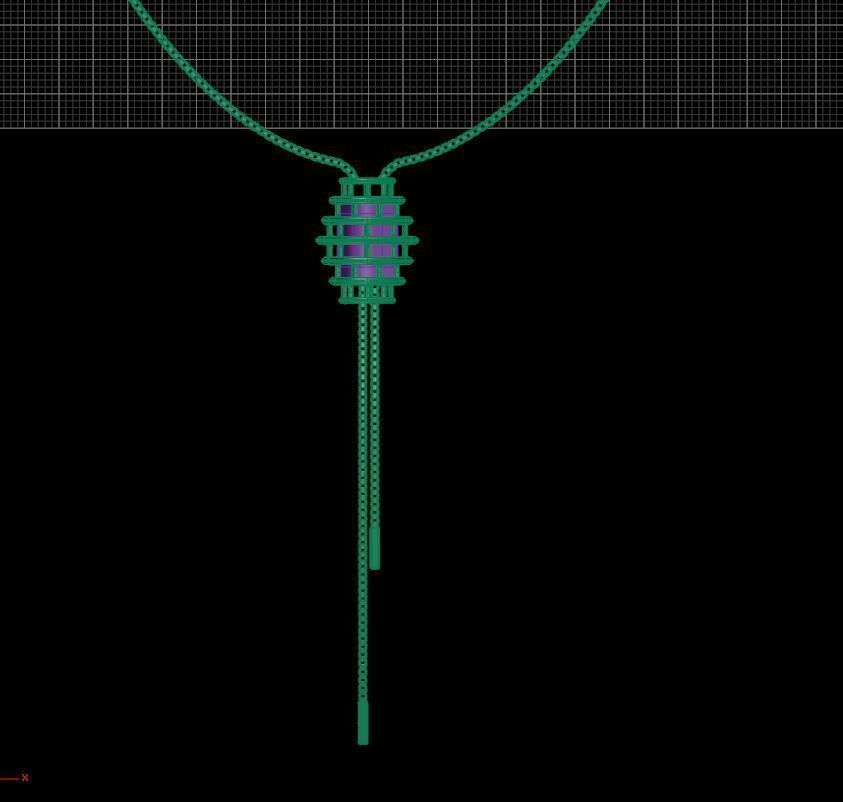 Eros Minaret Necklace 3D print model_7