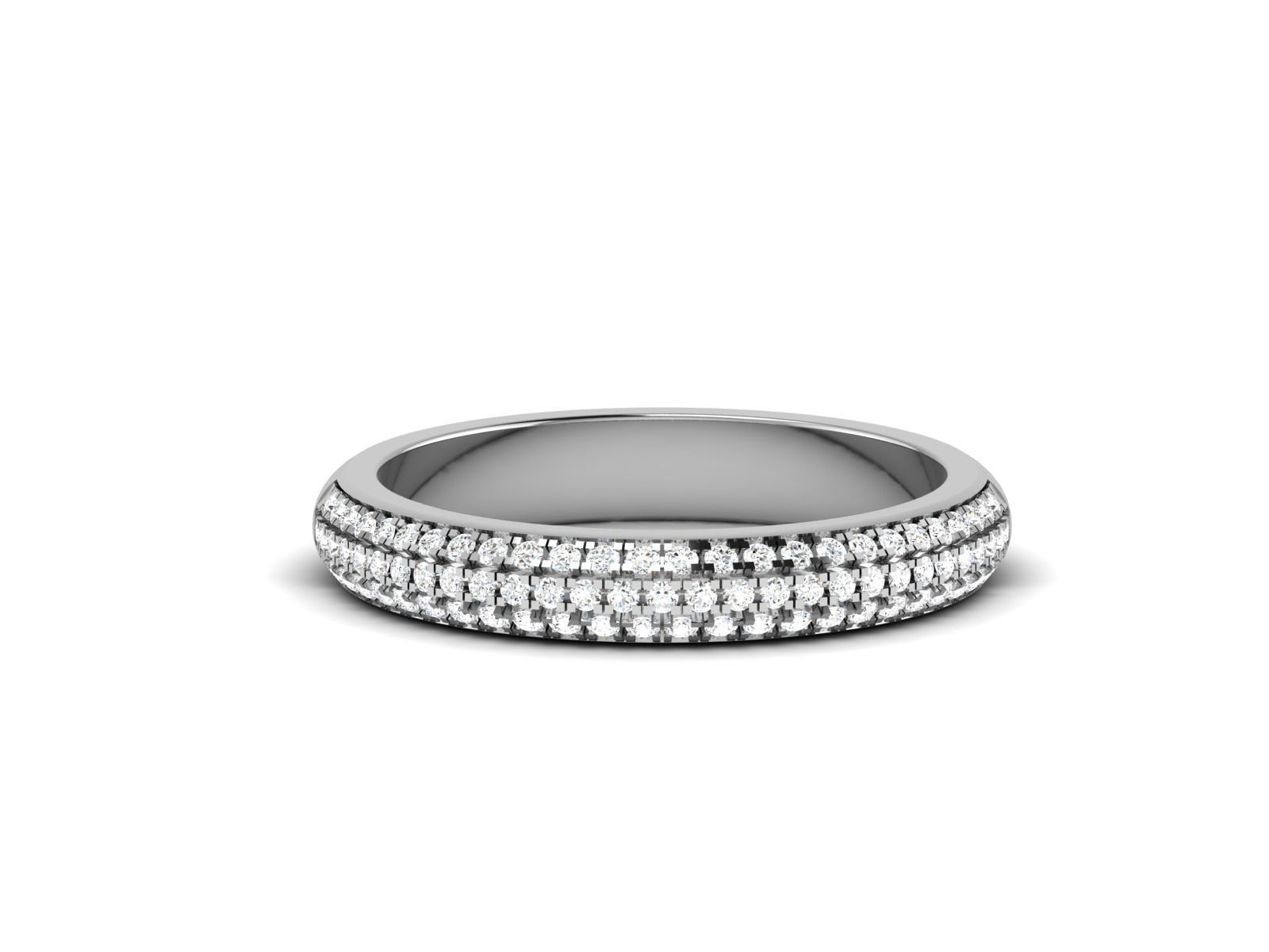 Solitaire ring 3dm stl render detail 3D print model 3D print model_11