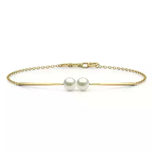 Duo Pearl Bracelet