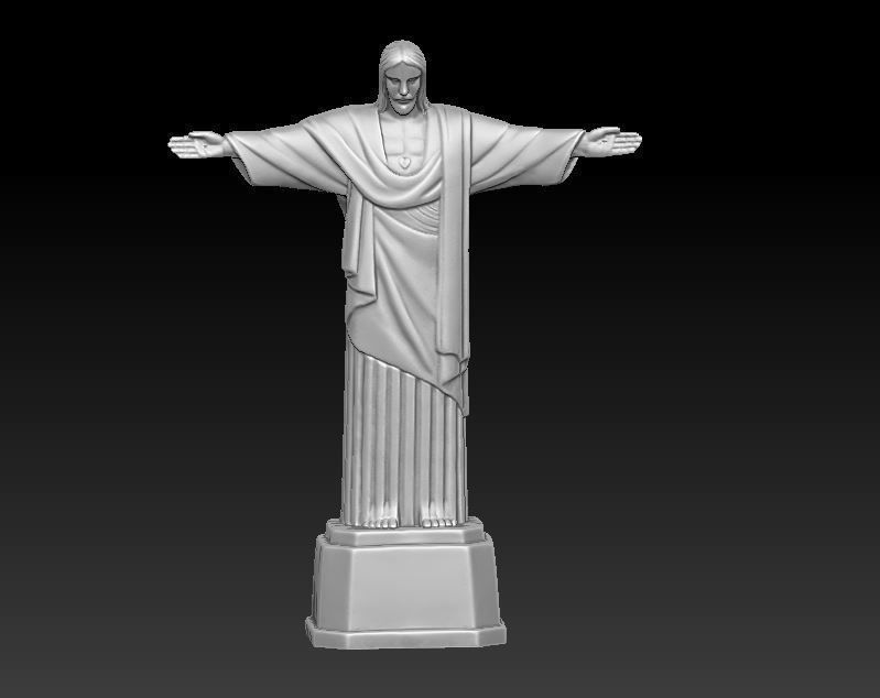 Cristo Redentor 3D print model_2