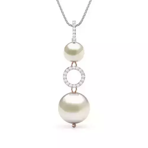 Hoop Pearl Pendant