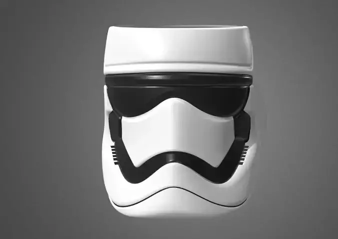 Stormtrooper popcorn bucket  3D print model