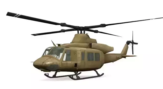 UH 1 Y Venom Low-poly 3D model