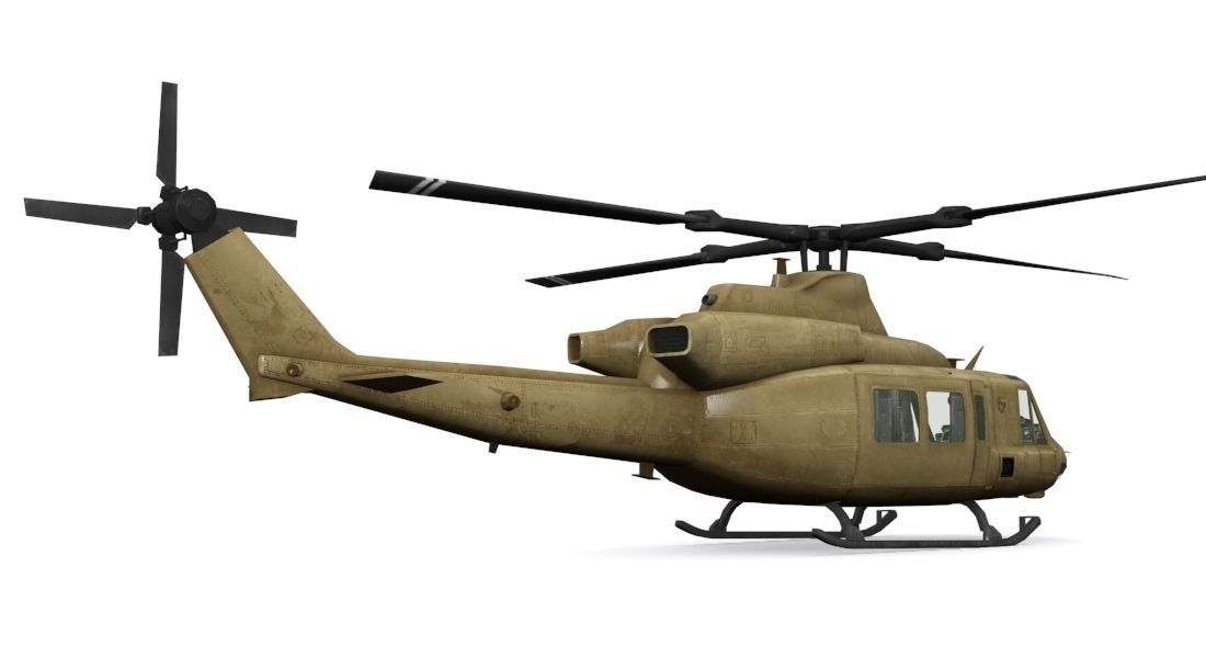 UH 1 Y Venom Low-poly 3D model_4