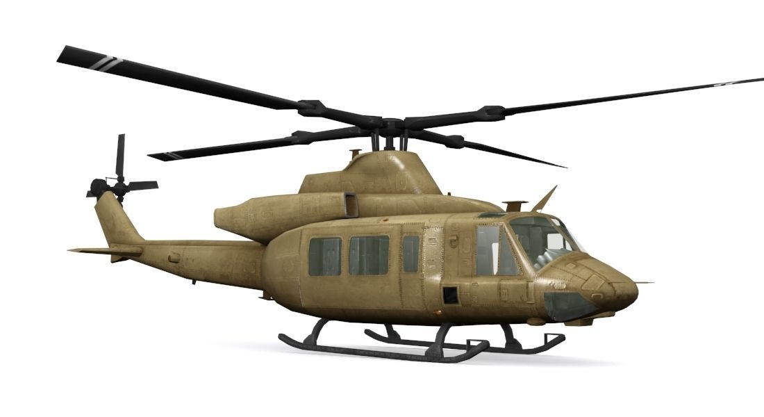 UH 1 Y Venom Low-poly 3D model_3