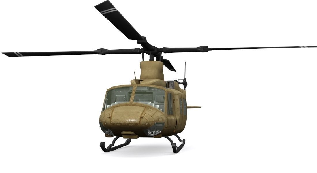 UH 1 Y Venom Low-poly 3D model_2