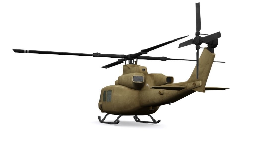 UH 1 Y Venom Low-poly 3D model_5