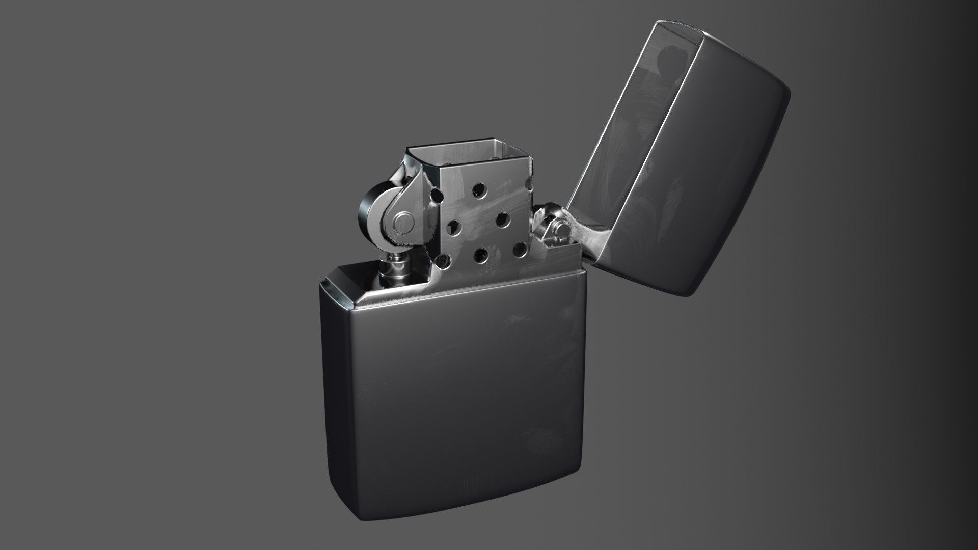 Lighter Low-Poly Low-poly 3D model_2