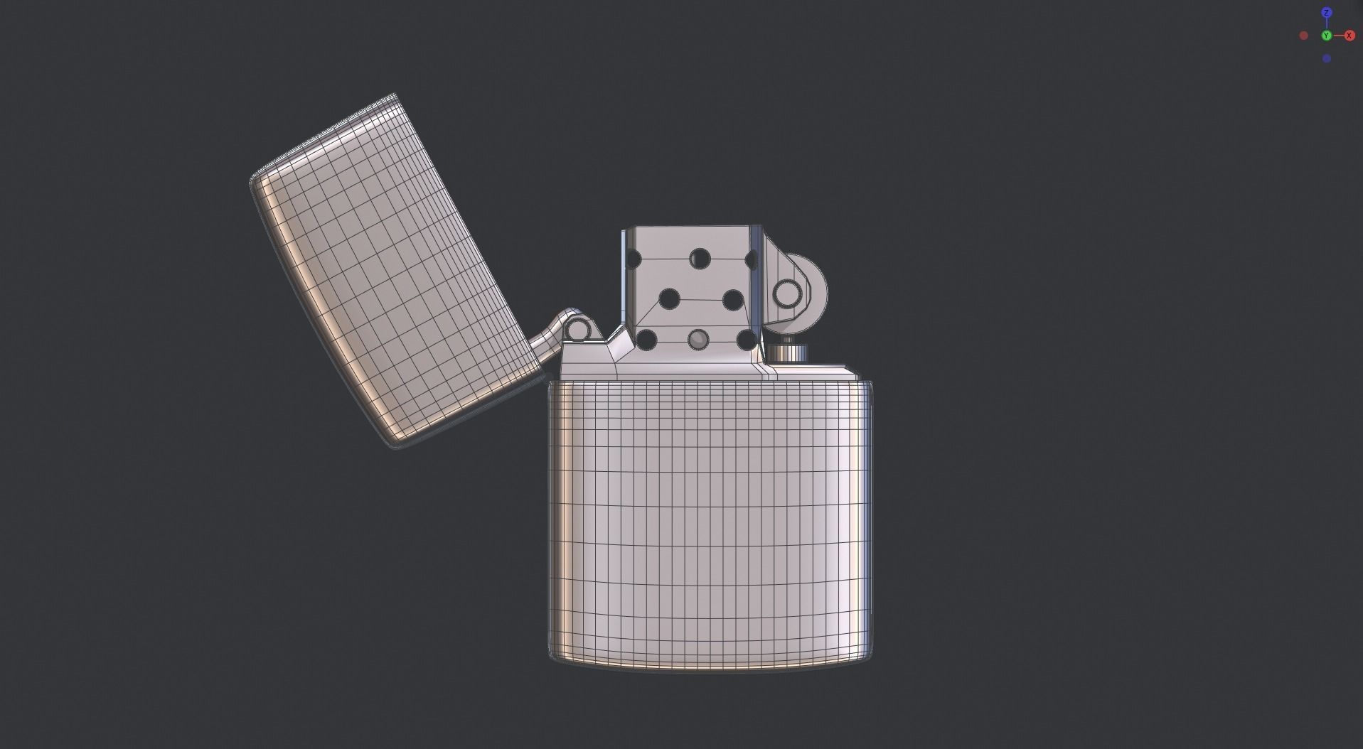Lighter Low-Poly Low-poly 3D model_5