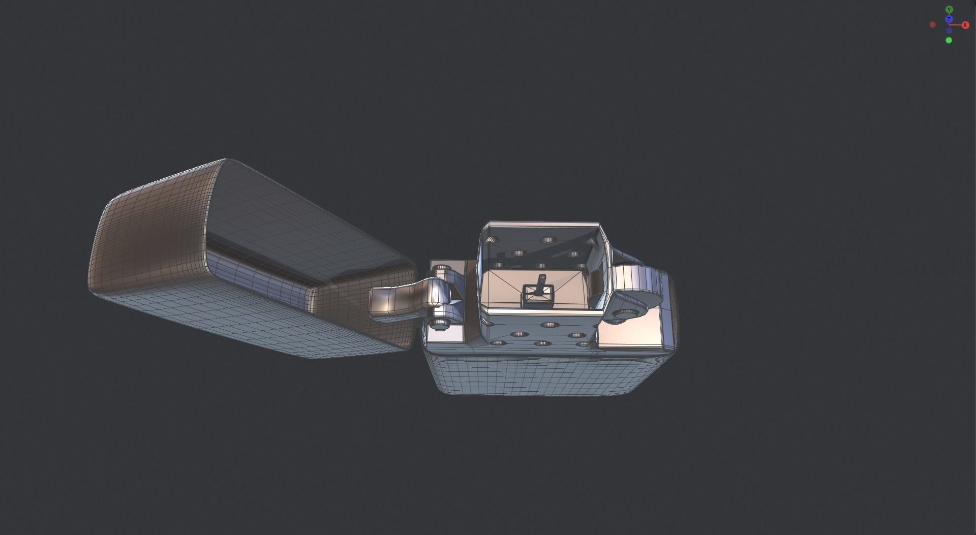 Lighter Low-Poly Low-poly 3D model_7