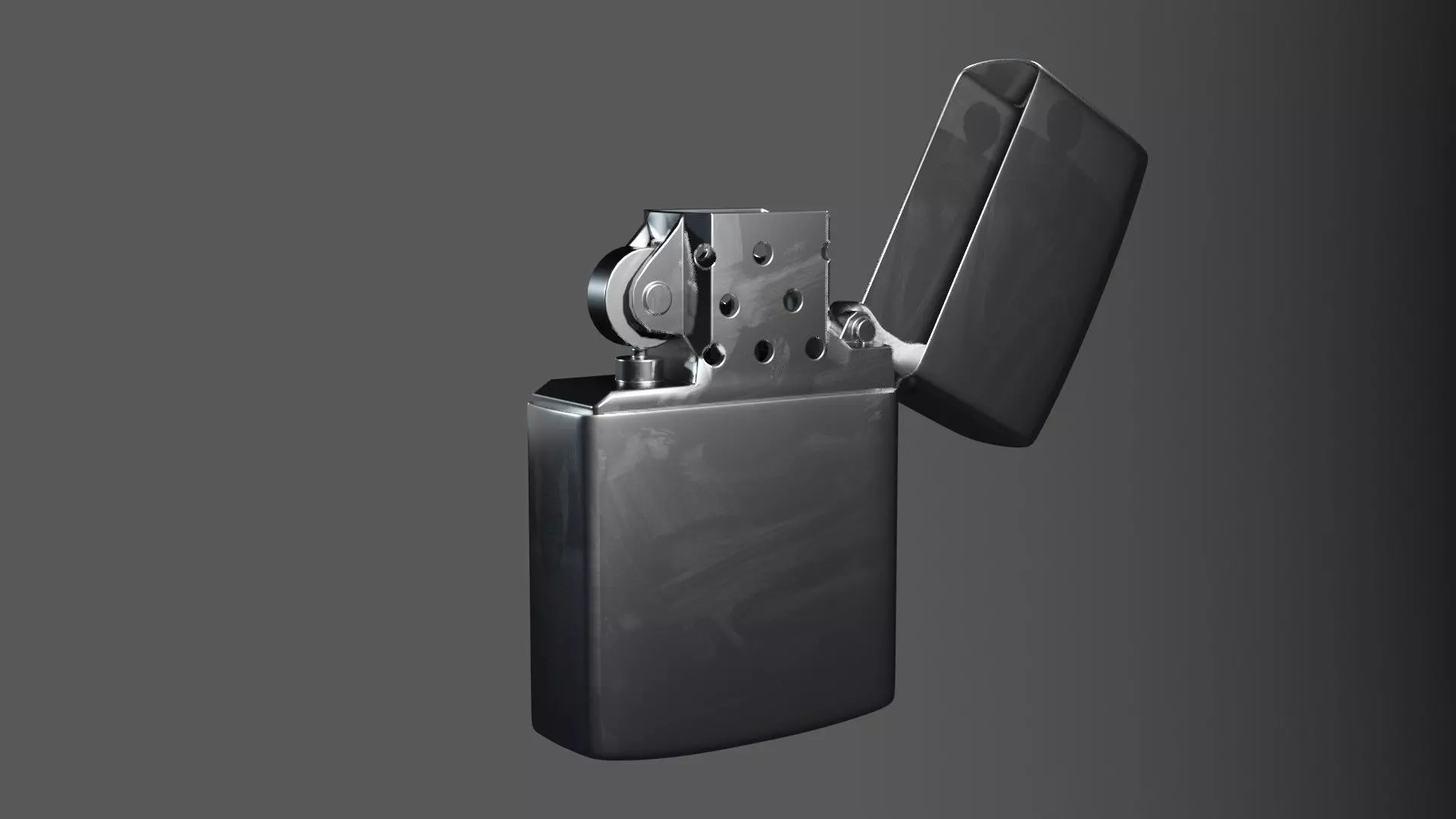 Lighter Low-Poly Low-poly 3D model_0