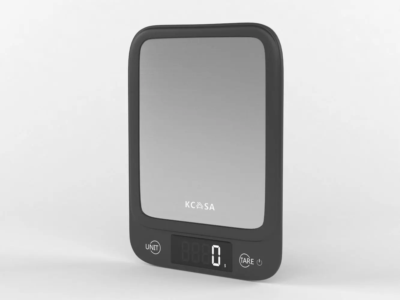 Digital kitchen scale 3D model_0