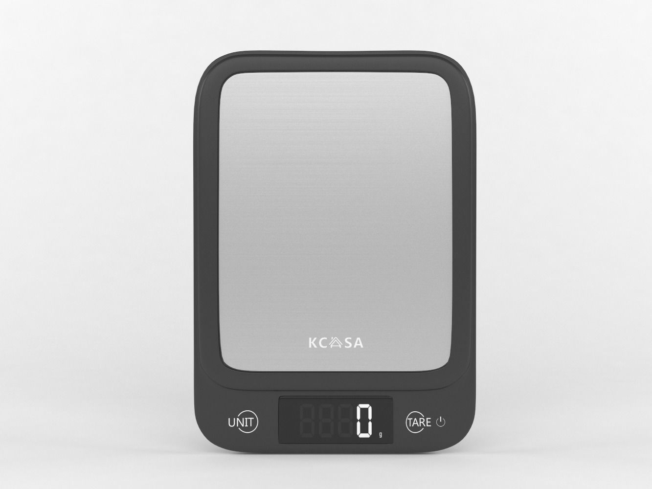 Digital kitchen scale 3D model_1