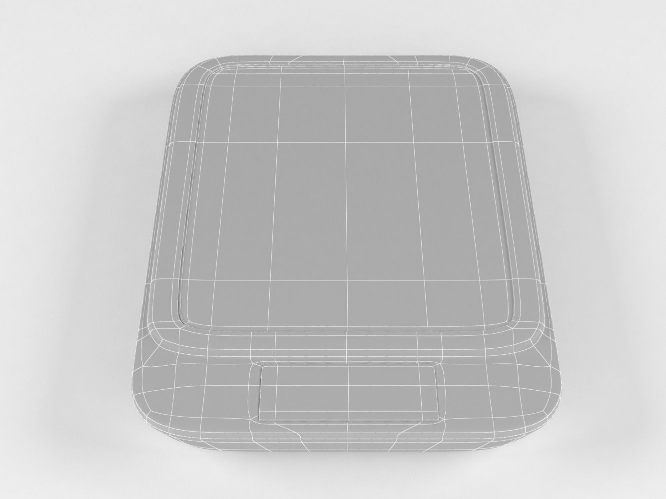 Digital kitchen scale 3D model_9