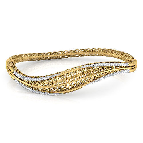 Alder Leaf Bracelet 3D print model