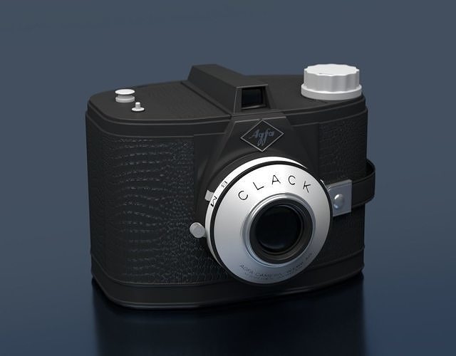 AGFA CLACK vintage camera 3d model 3D model