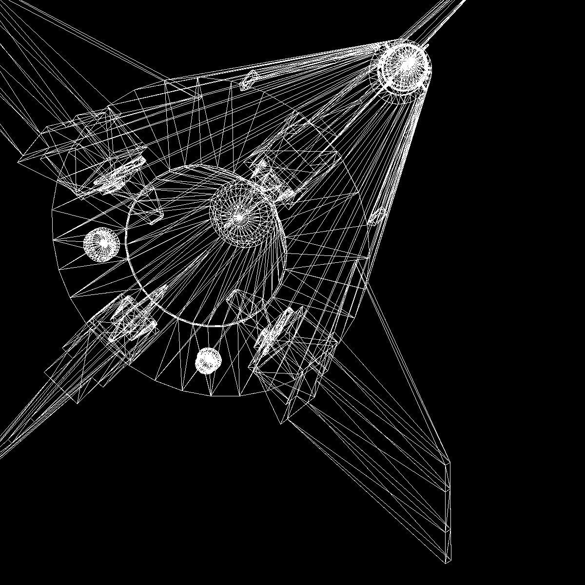 Emad Ballistic Missile 3D model_21