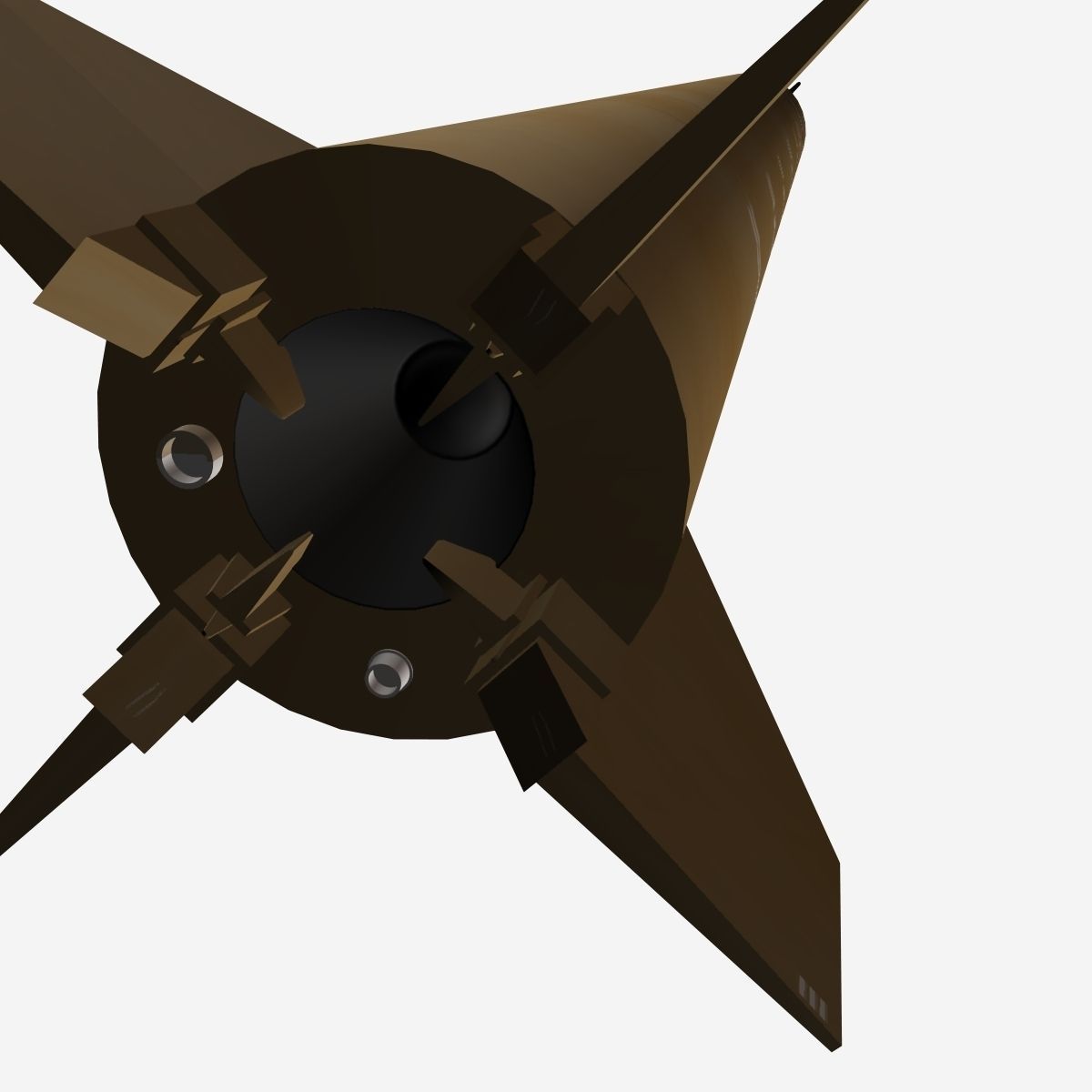 Emad Ballistic Missile 3D model_11