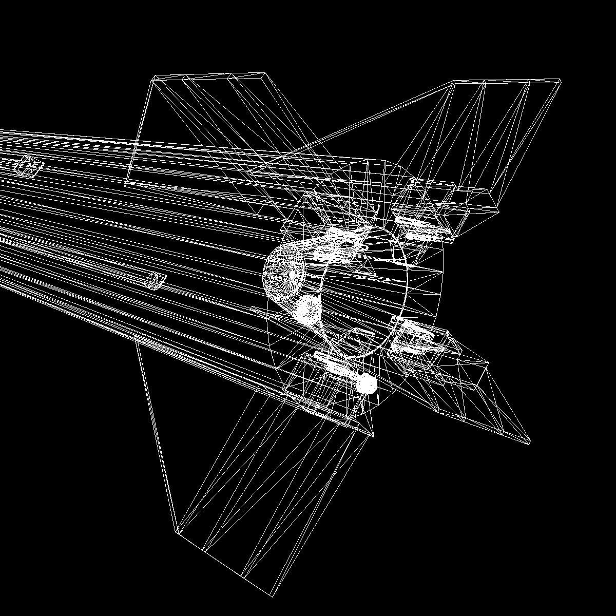 Emad Ballistic Missile 3D model_22