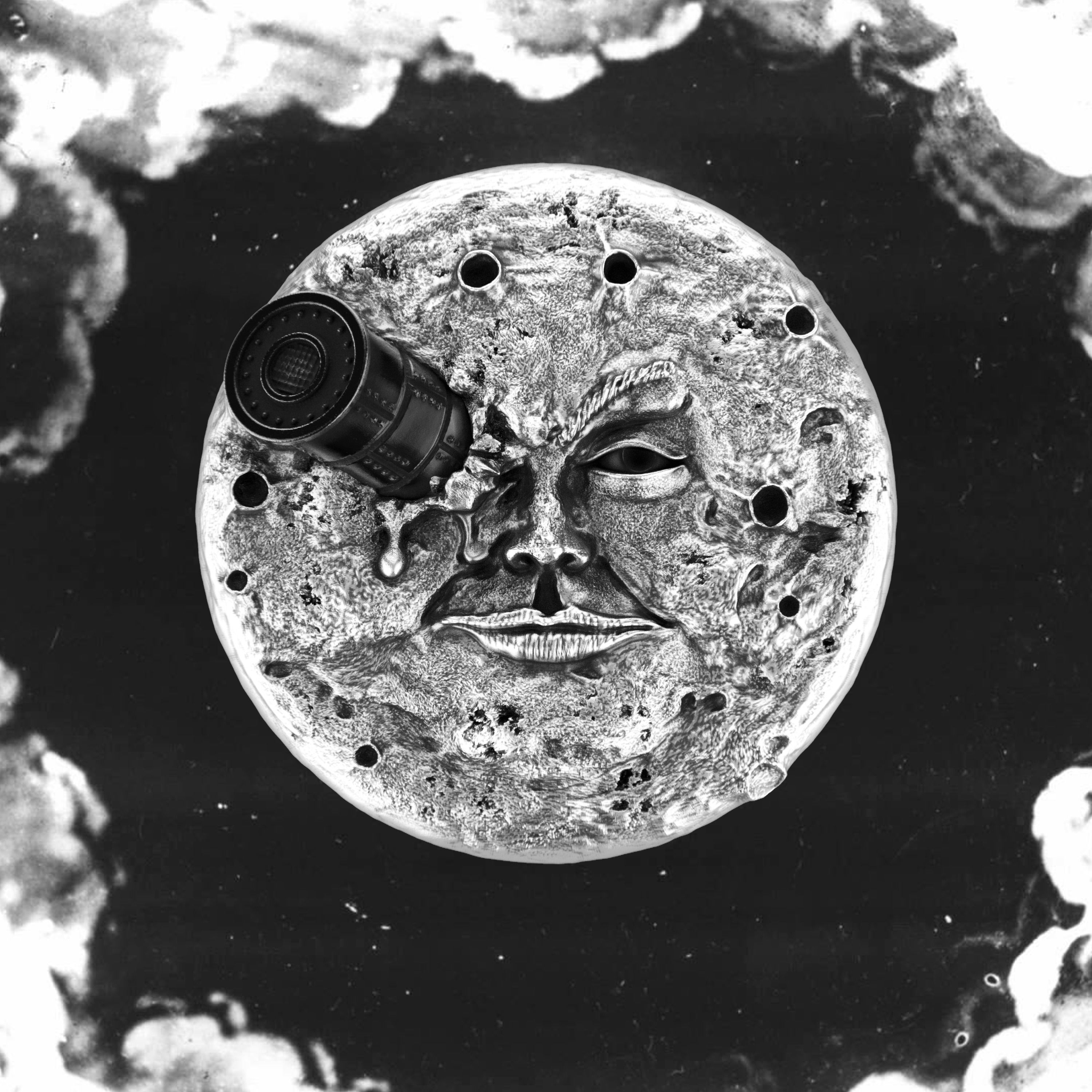 Moon Voyage Brooch And Pendant 3D print model_2