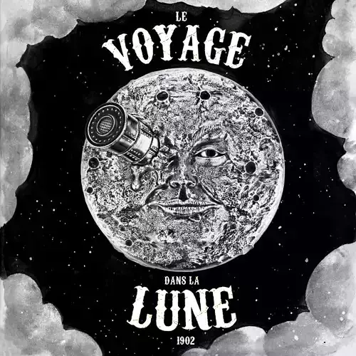 Moon Voyage Brooch And Pendant 3D print model