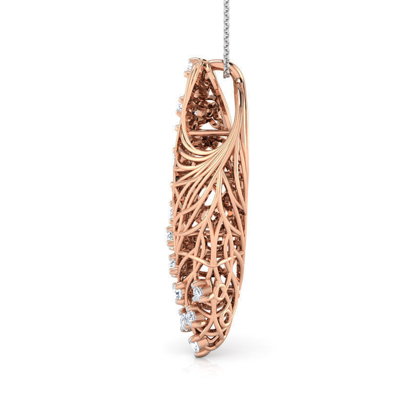 Alder Root Pendant 3D print model_11