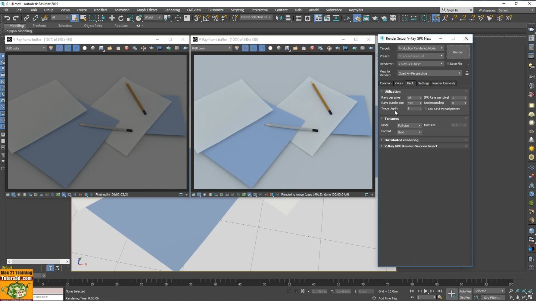 002 Vray Next 3ds max Interfaccia Tutorial MP4  3D model_7