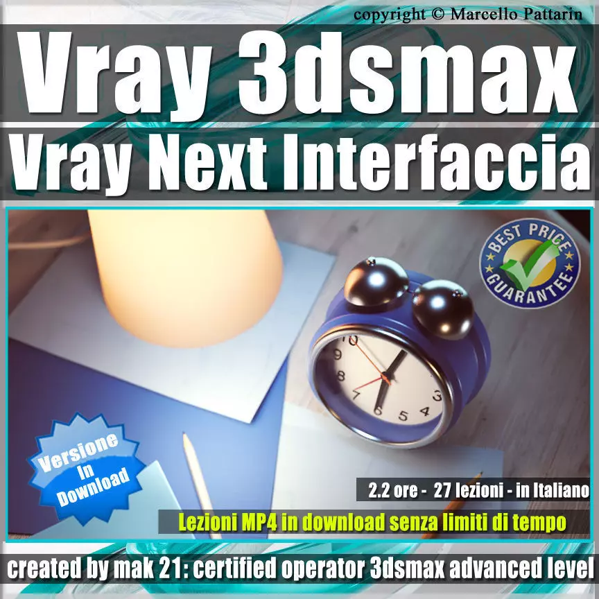 002 Vray Next 3ds max Interfaccia Tutorial MP4  3D model_0