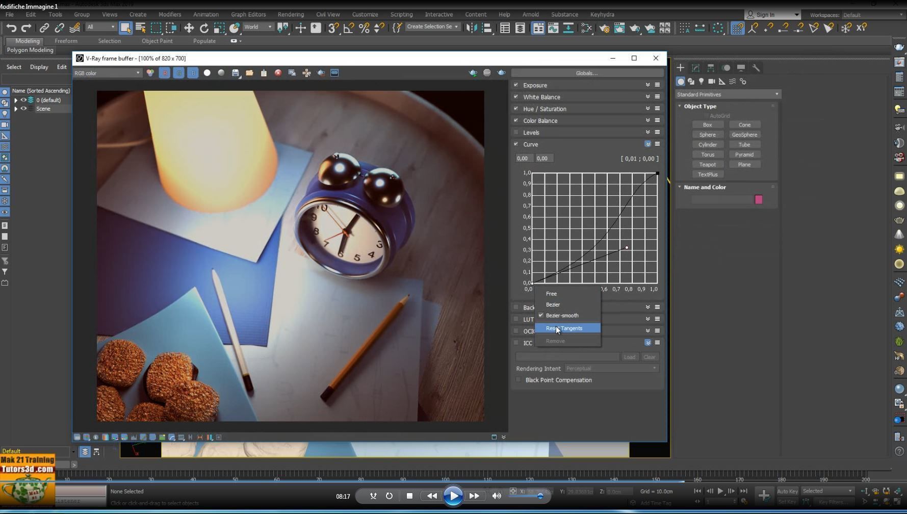 002 Vray Next 3ds max Interfaccia Tutorial MP4  3D model_8