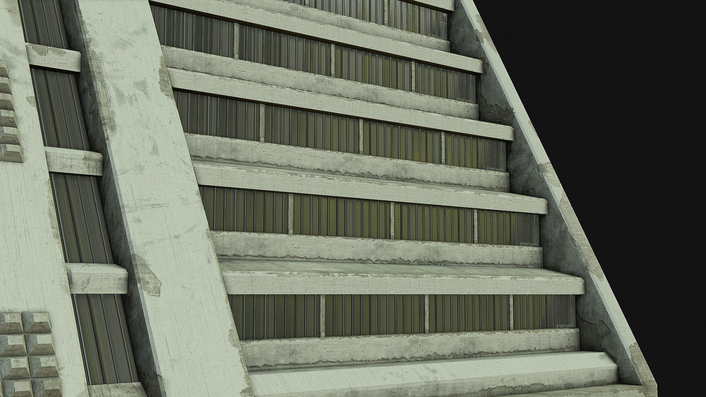 Sci Fi Building PBR Low-poly 3D model_17