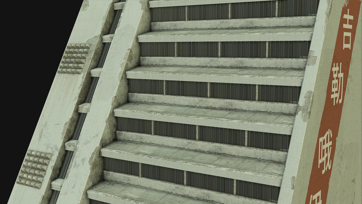 Sci Fi Building PBR Low-poly 3D model_18